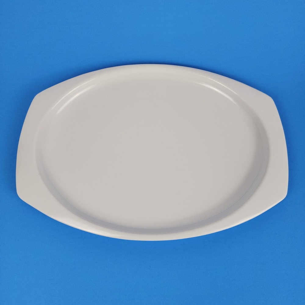 Vintage Prolonware Serving Tray 9952 Vistron White 15" Melamine No‎ Stains
